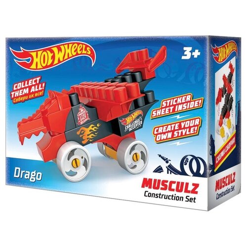 Конструктор Хот Вилс серия Musculz Drago Bauer Hot Wheels 713 бауер