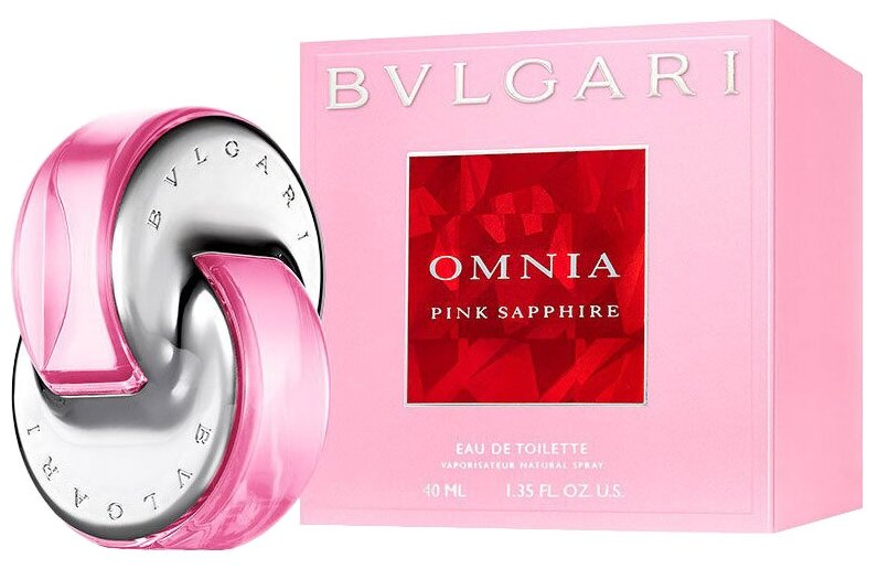 Bvlgari Женский Omnia Pink Sapphire Туалетная вода (edt) 40мл