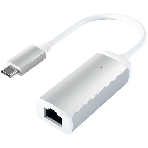 Сетевой адаптер Satechi ST-TCENS, серебристый переходник vention для подключения usb 3 0 to gigabit ethernet adapter abs type black 0 15m