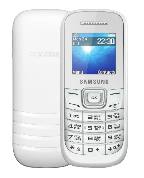 Телефон Samsung GT-E1200, 1 SIM, белый