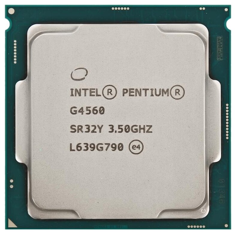 Процессор Intel Pentium G4560 LGA1151 2 x 3500 МГц