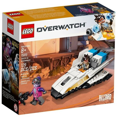 Конструктор LEGO Overwatch 75970 Трейсер против Роковой Вдовы, 129 дет.