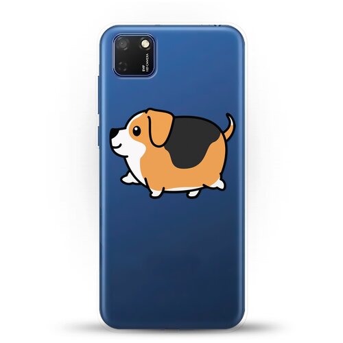фото Силиконовый чехол толстый бигль на huawei y5p andy & paul