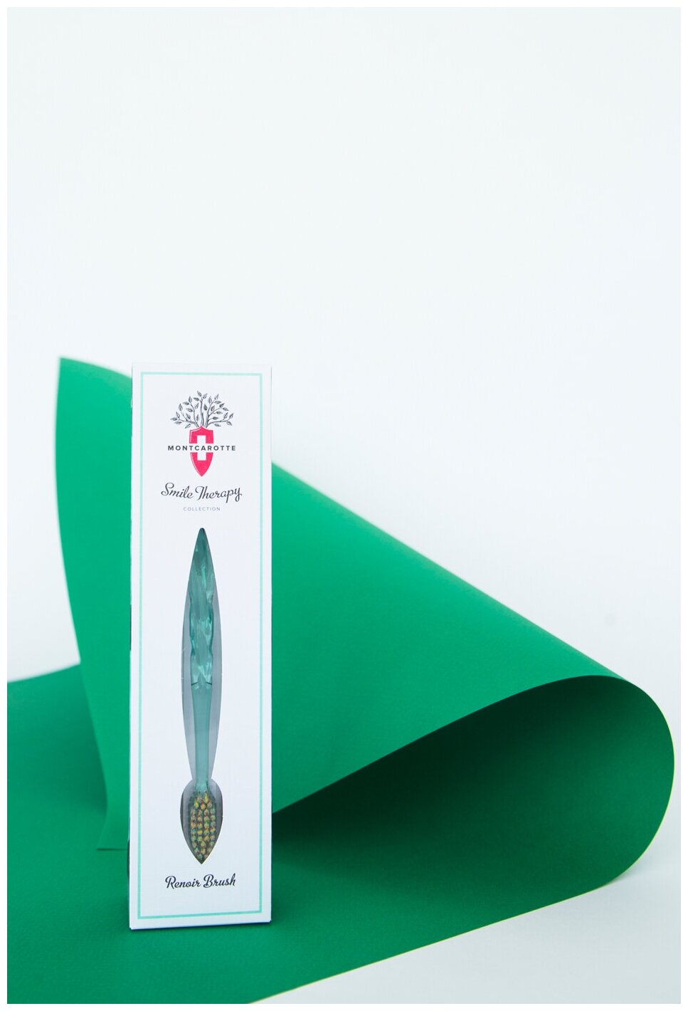 Зубная щетка "Ренуар" коллекция Импрессионистов "soft", зеленый