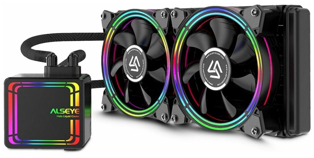 Система водяного охлаждения для процессора ALSEYE HALO AIO LIQUID COOLER 240