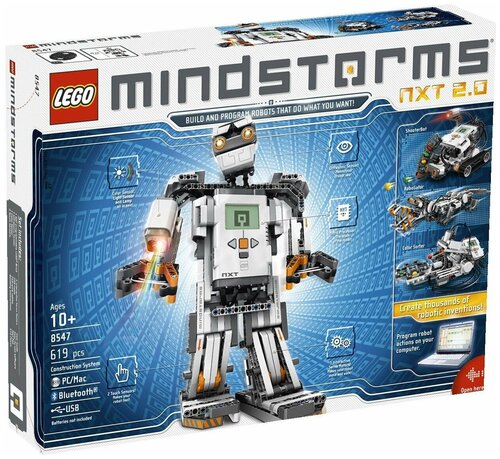 Конструктор LEGO MINDSTORMS NXT 2.0 8547, 619 дет.