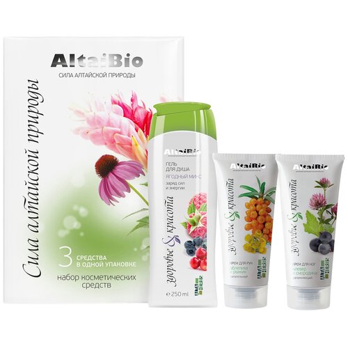 altaibio подарочный набор для тела сила алтайской природы altaibio altaherbs AltaiBio Набор для тела