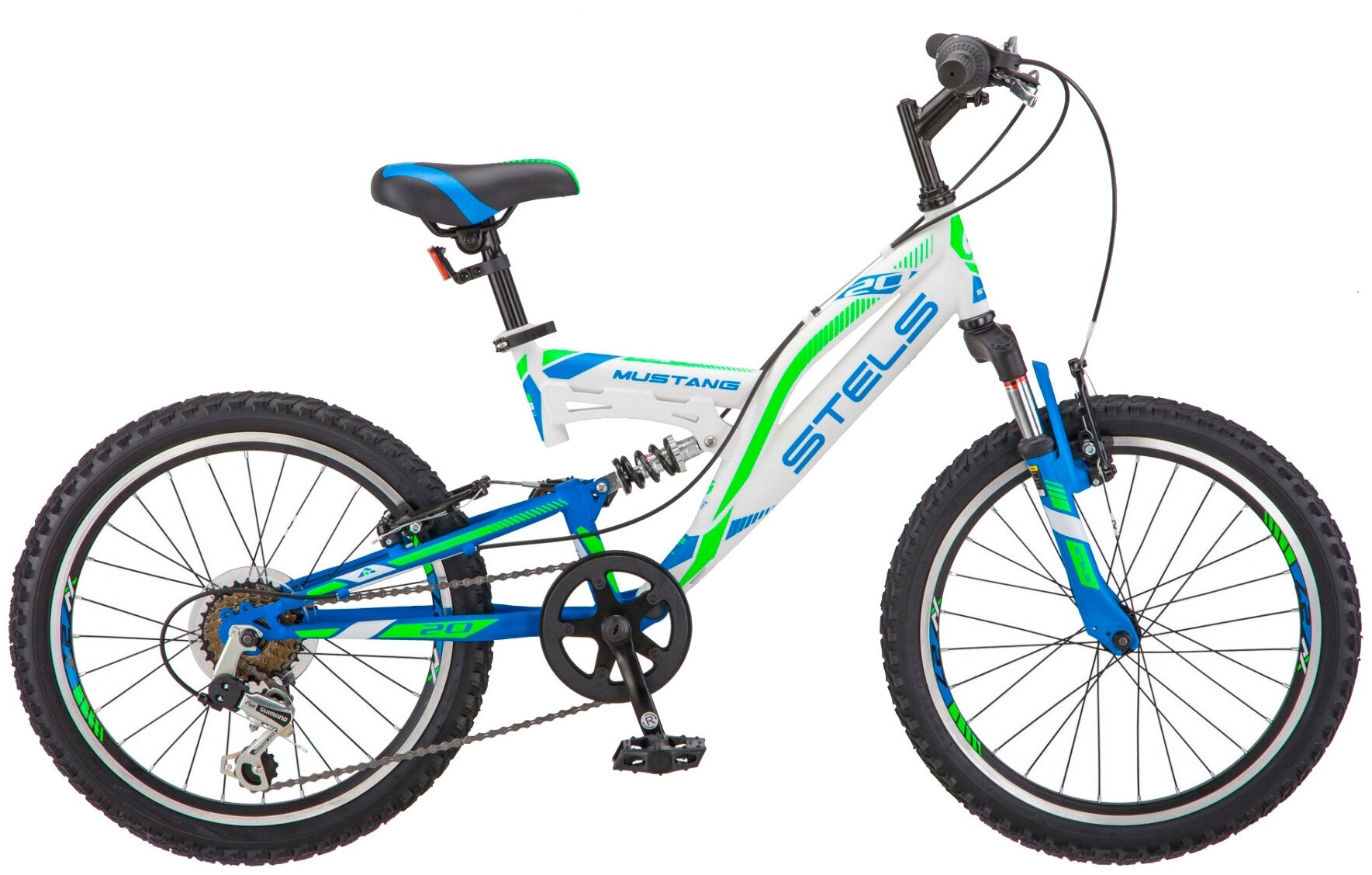 Детский велосипед Stels Mustang V 20" V010 (2019) 20 Зеленый