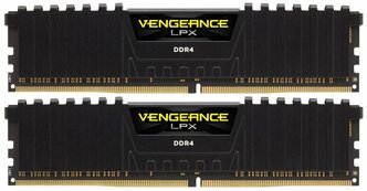 Оперативная память Corsair Vengeance LPX 32 ГБ (16 ГБ x 2) DDR4 2400 МГц DIMM CL14 CMK32GX4M2A2400C14