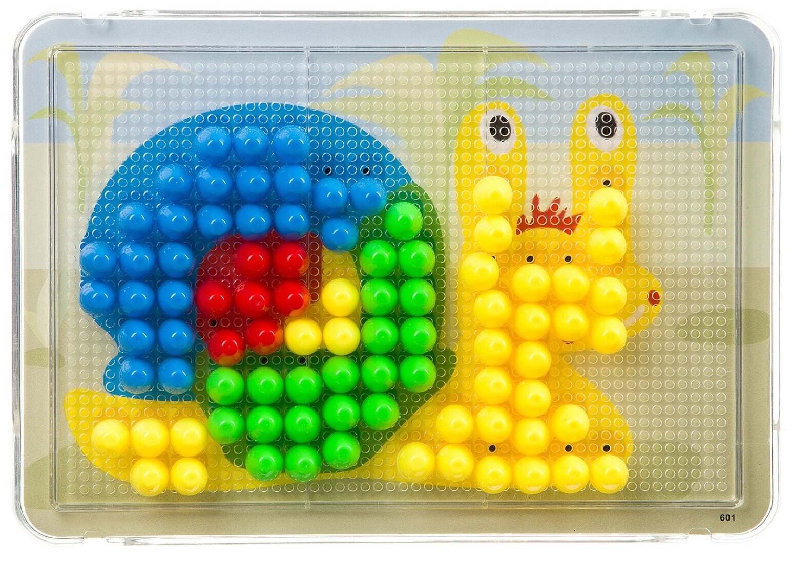 Мозаика с крупногабаритной основой образцами изображений и крупными фишками