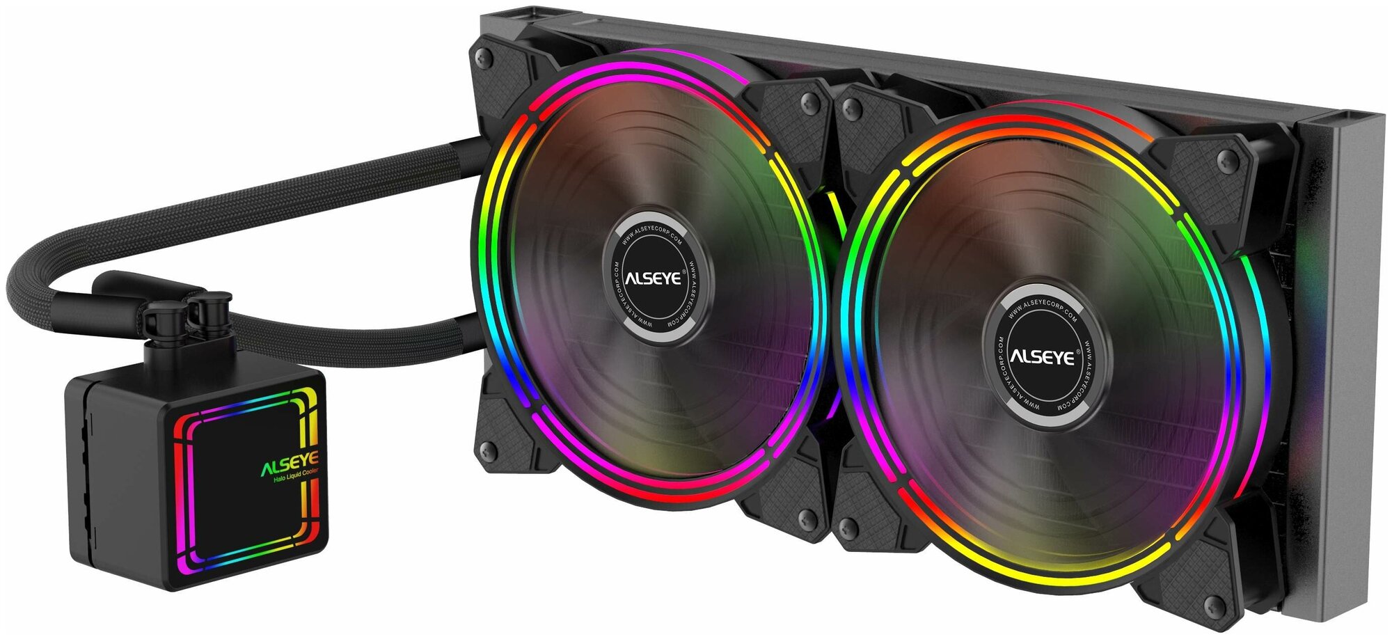 Система водяного охлаждения для процессора ALSEYE HALO AIO LIQUID COOLER 280