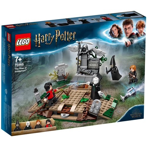LEGO Harry Potter 75965 Возвращение Лорда Волан-де-Морта, 184 дет. набор кукол mattel гарри поттер и волан де морт серия harry potter