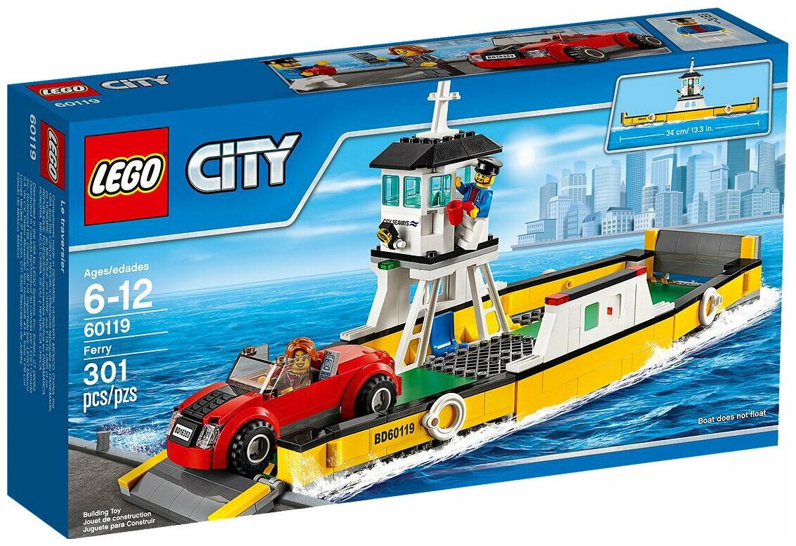 Конструктор LEGO City 60119 Паром