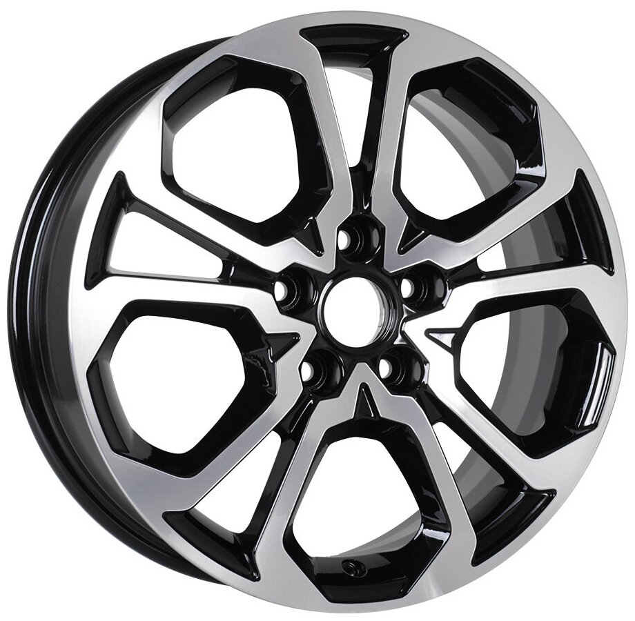 Диск колесный K&K КС892 6.5x17/5x114.3 D66.1 ET50 Алмаз черный