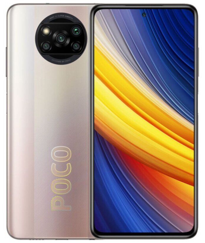 Смартфон Xiaomi POCO X3 Pro 8/256GB RU, сверкающая бронза