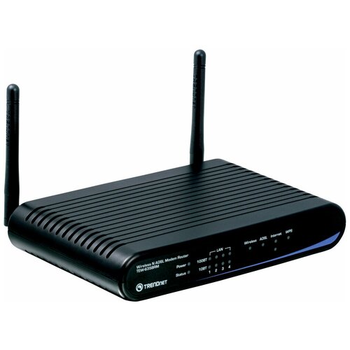 Wi-Fi роутер TRENDnet TEW-635BRM, черный trendnet te100 pciwn