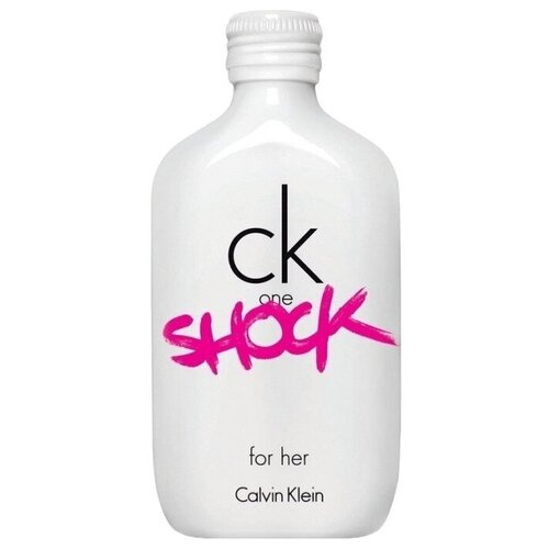 CALVIN KLEIN туалетная вода CK One Shock for Her, 100 мл, 250 г ck one shock him edt 200ml