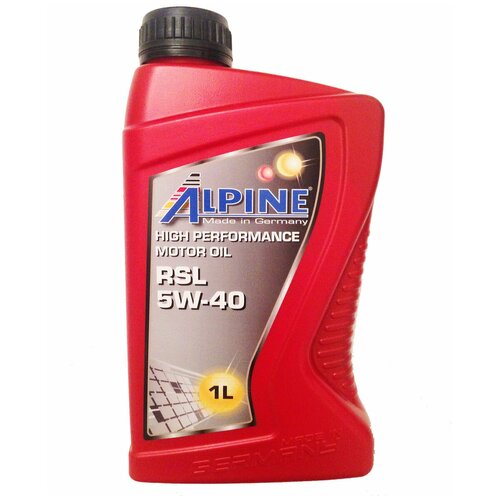 ALPINE 5W40 RSL 1L (синт. моторное масло)