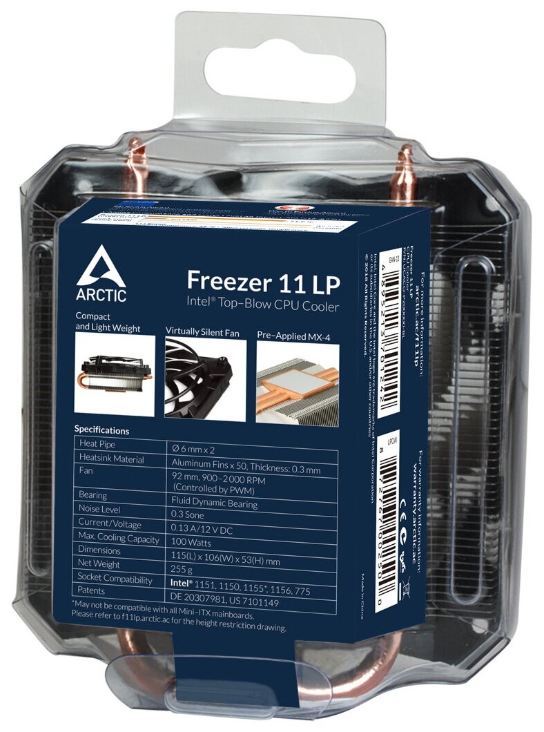 Кулер для процессора Arctic Freezer 11 LP