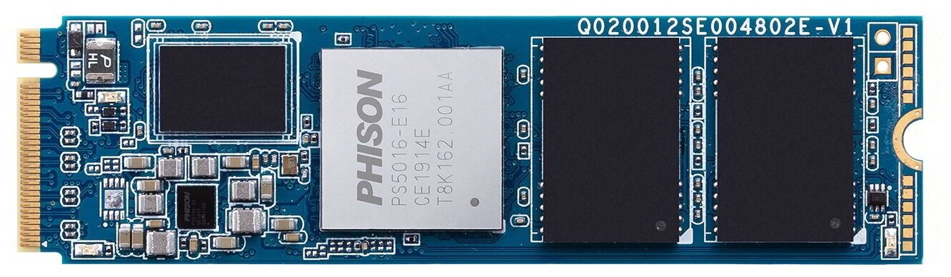 Накопитель SSD M.2 2280 Apacer AS2280Q4 2TB PCIe Gen4x4 with NVMe 3D TLC 5000/4400MHz IOPS 750K MTBF 1.5M 1.8DWPD RTL - фото №1