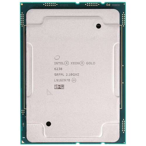 Процессор Intel Xeon Gold 6238 LGA3647, 22 x 2100 МГц, SNR