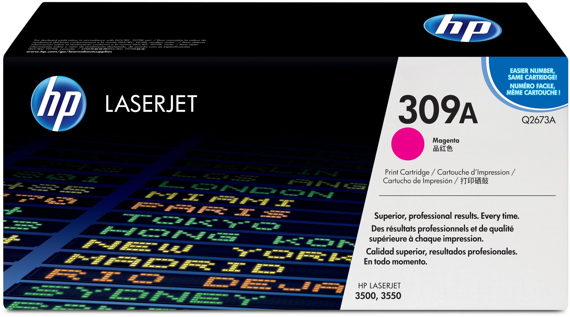 Лазерный картридж Hewlett Packard Q2673A (309A) Magenta