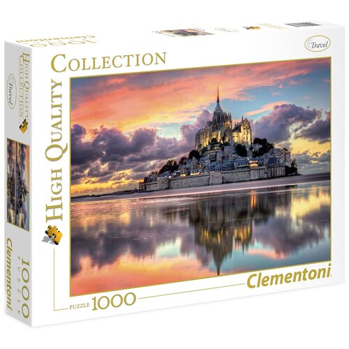 Пазл Clementoni High Quality Collection Остров Сан-Мишель на закате (39367), 1000 дет.
