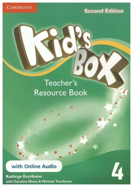 Escribano Kathryn "Kid's Box 4: Teacher's Resource Book with Online Audio"
