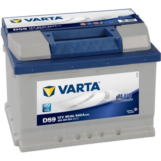 Аккумулятор Varta D59 Blue Dynamic 560 409 054, 242x175x175, обратная полярность, 60 Ач