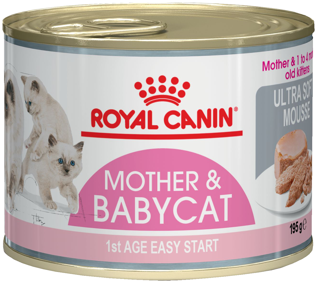 Влажный корм Royal Canin Mother & Babycat (Babycat Instinctive canned) 6  шт. х 195 г (паштет) — купить в интернет-магазине по низкой цене на Яндекс  Маркете