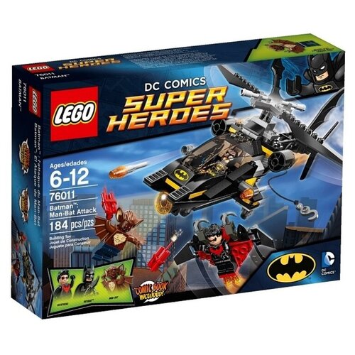 LEGO DC Super Heroes 76011 Атака на Бэтмена, 184 дет.