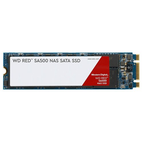 Твердотельный накопитель Western Digital 500Gb SA500 Red SSD WDS500G1R0B