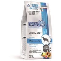 Сухой корм для собак Forza10 Diet, гипоаллергенный, рыба 1 уп. х 1 шт. х 12 кг (для средних пород)