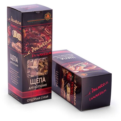 Щепа отборная для копчения С дымком, 250гр, вишня