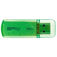 Флеш диск 16Гб Silicon Power Helios 101 (USB2.0, Green)