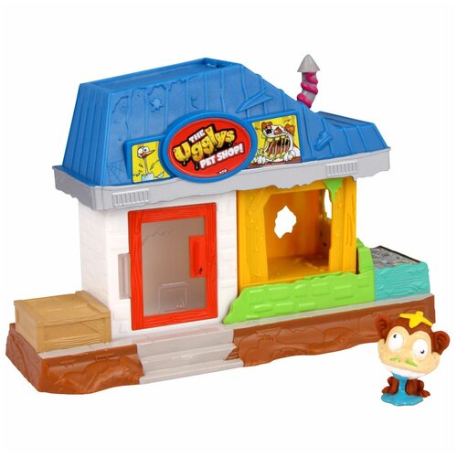 игровой набор moose ugglys pet shop домик с фигуркой 19411 Игровой набор Moose Ugglys Pet Shop Зоомагазин 19414