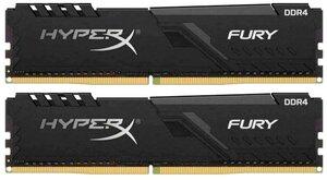 Оперативная память HyperX Fury 32 ГБ (16 ГБ x 2 шт.) DDR4 3000 МГц DIMM CL16 HX430C16FB4K2/32