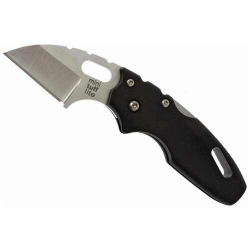 Нож складной Cold Steel Mini Tuff Lite Plain Edge черный нож cold steel 20mtgd mini tuff lite plain edge od green