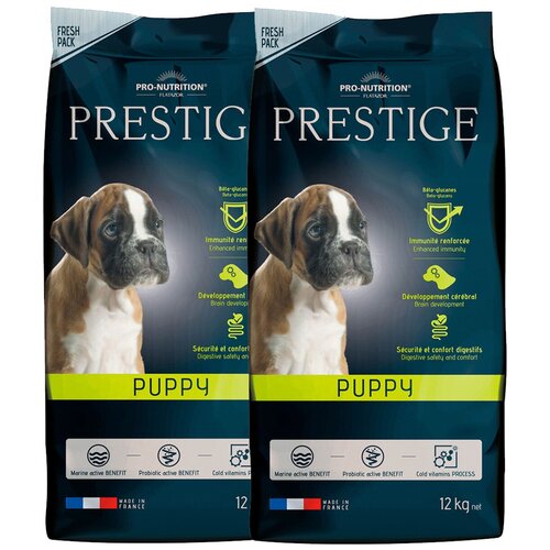 Сухой корм для щенков, беременных и кормящих собак Pro-Nutrition Flatazor Prestige 2 шт. х 12 кг