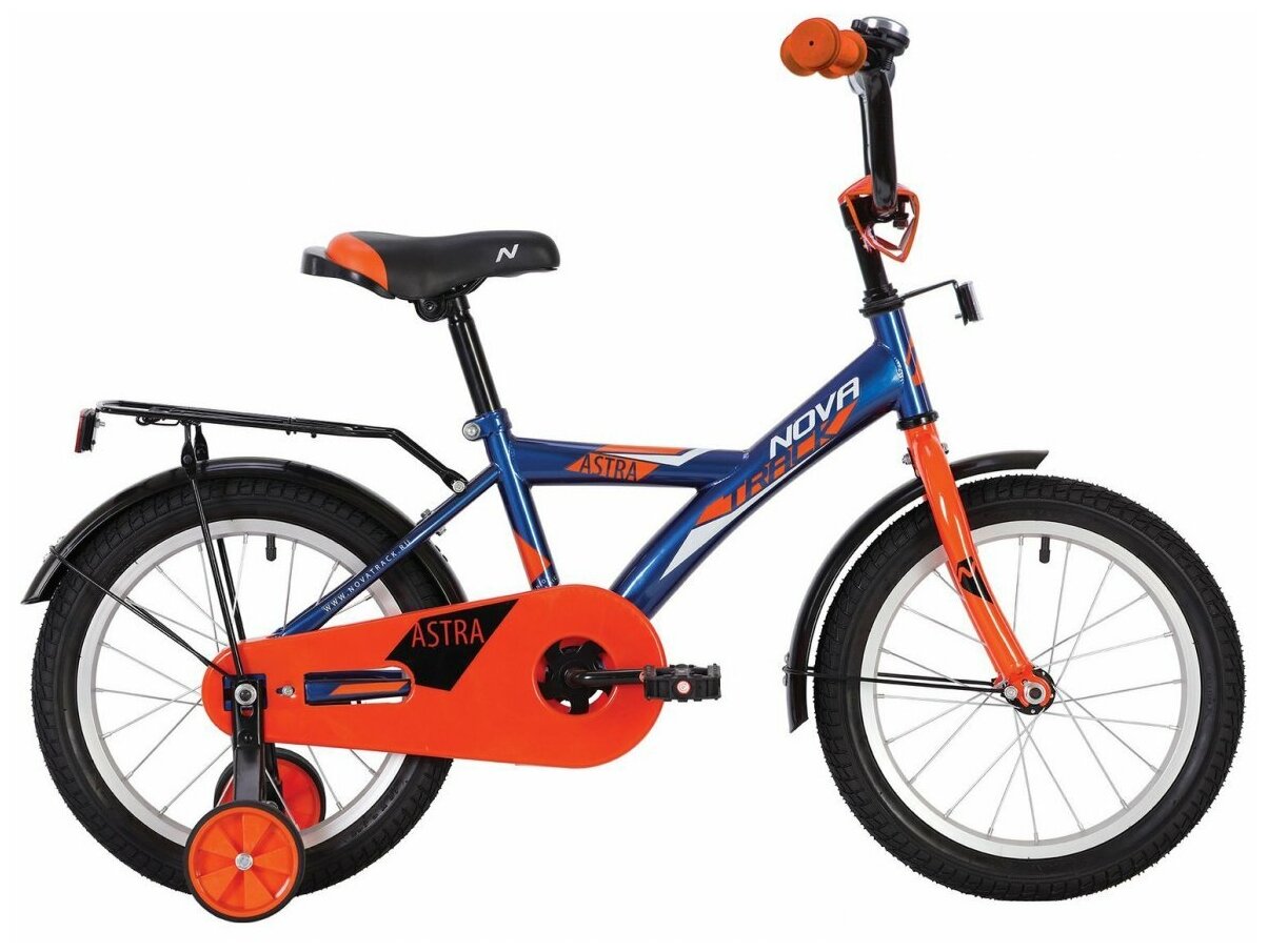 Детский велосипед Novatrack Astra 16 (2020) синий (требует финальной сборки)