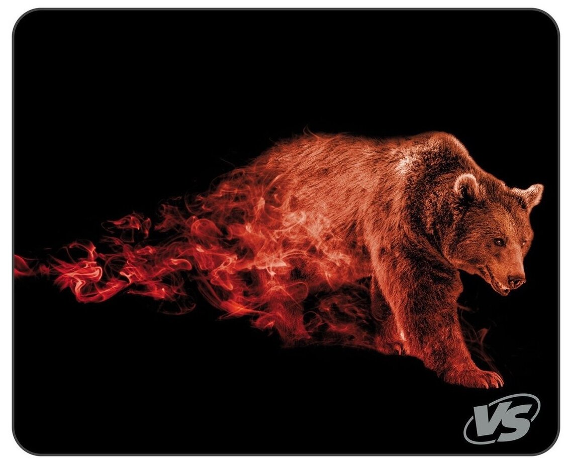 Коврик для мыши VS Flames Бурый медведь (VS-A4801)