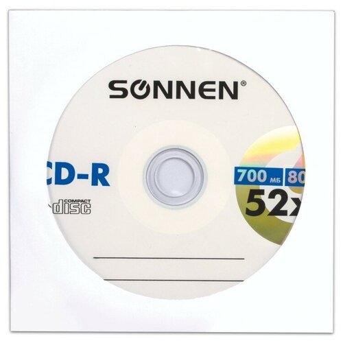 Диск CD-RSONNEN700 Mb 52x, 1 шт. компакт диски rca r kelly black panties cd