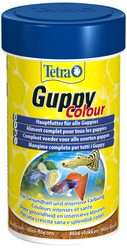 Сухой корм для рыб Tetra Guppy Colour, 100 мл