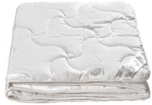Одеяло СТИЛЬ ВАШЕЙ СПАЛЬНИ Лебяжий пух Креп, всесезонное, 140 х 205 см, белый