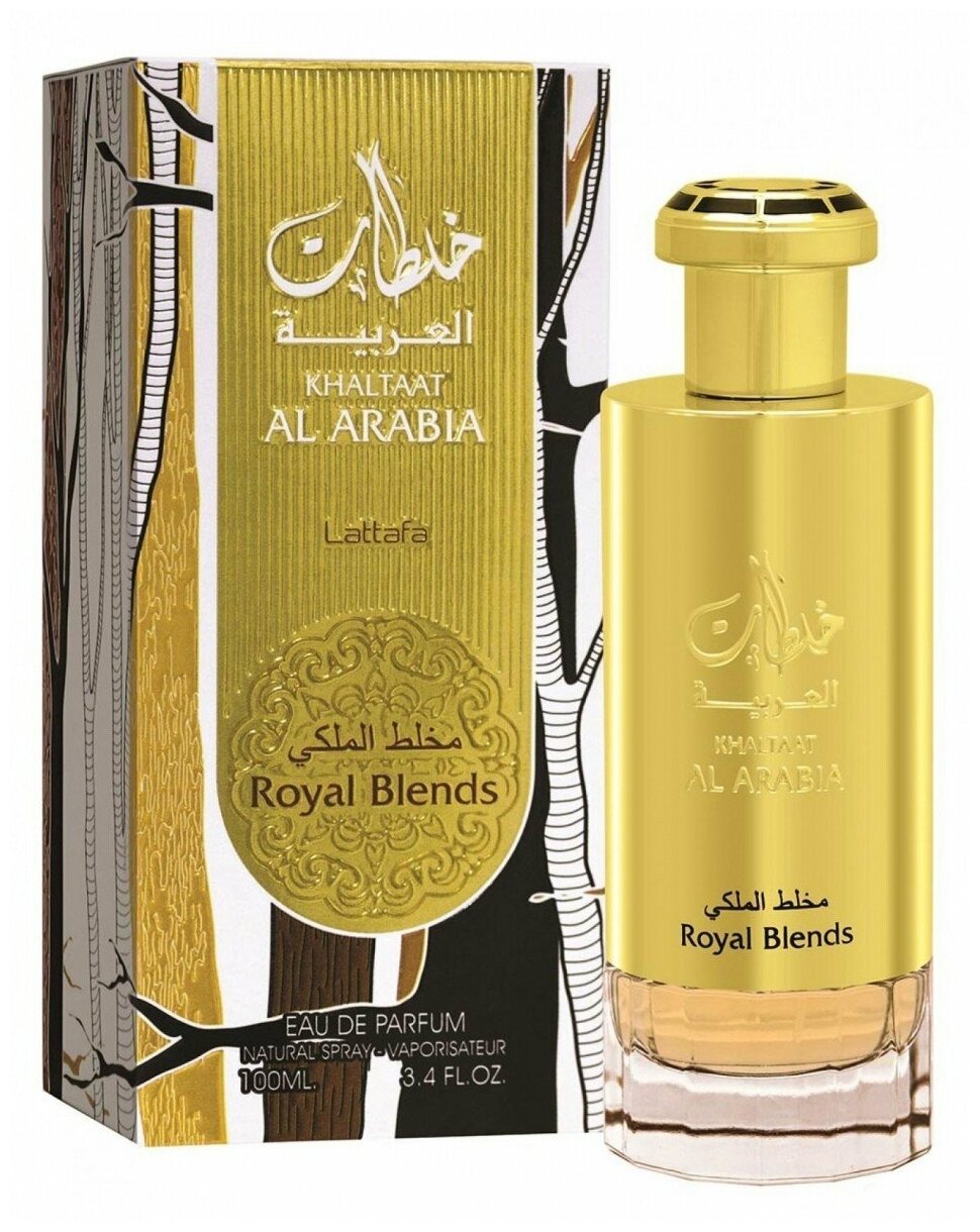 Lattafa парфюмерная вода Khaltaat Al Arabia Royal Blends, 100 мл(Original)