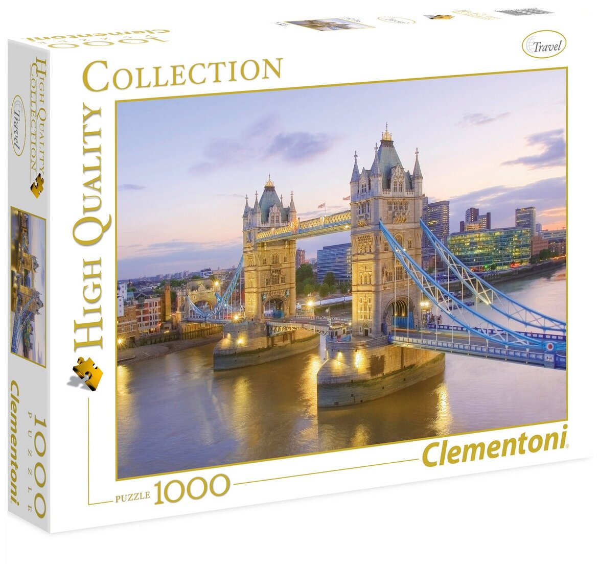 Пазл Clementoni 1000 деталей: Мост Бридж Тауэр