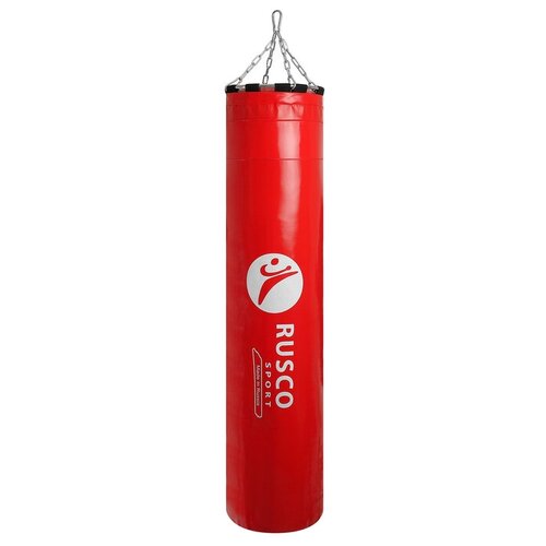 RuscoSport Мешок боксёрский BOXER, вес 45 кг, 150 см, d35, цвет красный