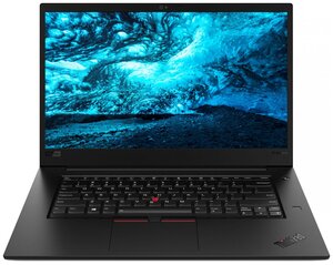 Ноутбук Lenovo ThinkPad X1 Extreme(2nd Gen) (3840x2160, Intel Core i7 2.6 ГГц, RAM 16 ГБ, SSD 512 ГБ, GeForce GTX 1650 MAX-Q, Win10 Pro)