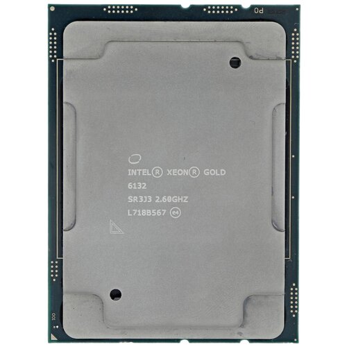 Процессор Intel Xeon Gold 6132 LGA3647, 14 x 2600 МГц, OEM процессор intel xeon gold 6126 lga3647 12 x 2600 мгц oem