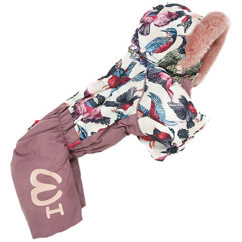 фото Комбинезон для собак formydogs птички fw839-2020 f 16 лиловый